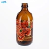 350ml Beer Glass Bottle with Decal